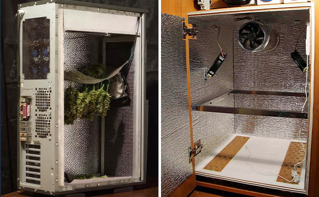 Внешний вид Внешний вид стелс бокса для конопли