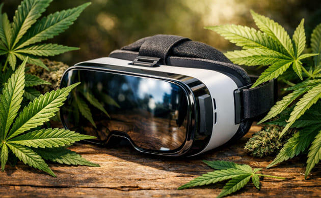 Погружение в мир каннабиса через AR и VR Виртуальные туры и визуализация выращивания каннабиса