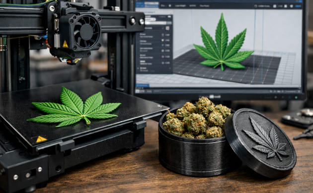 Как 3D-печать меняет каннабис-индустрию 3D-печать устройств и продуктов для каннабиса
