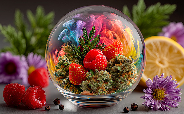 Вкусоароматическая палитра конопли