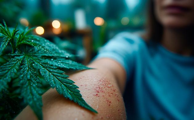 Что делать, если появились симптомы аллергии на каннабис?