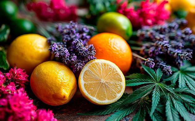 Верхние ноты запаха марихуаны