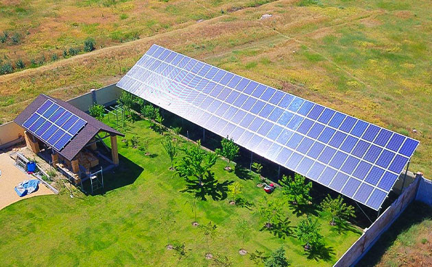 Использование солнечных панелей