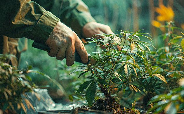 Уход за каннабис-бонсай Каннабис-бонсай: терапия природой