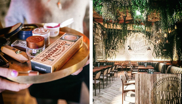 Кафе в Голливуде