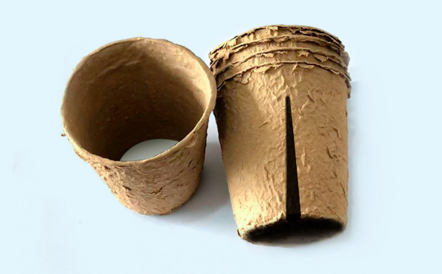 Торфяные стаканчики Стаканчики из торфа и картона