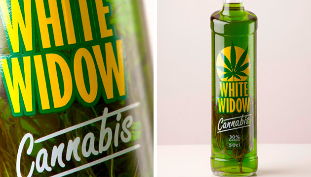 Водка White Widow из Чехии с ТГК Водка Cannabis White Widow