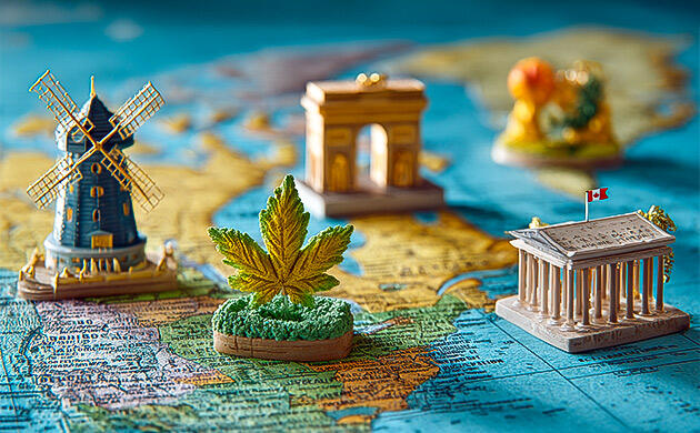 Легальный рынок каннабиса Новые канна-направления на карте мира