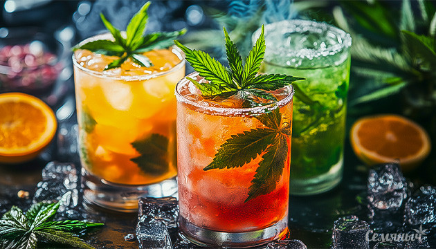 Рецепты коктейлей с коноплей Коктейли с каннабисом