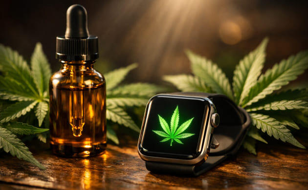 Умные гаджеты и терапевтический потенциал каннабиса Смарт-часы и сенсоры анализируют эффект каннабиноидов