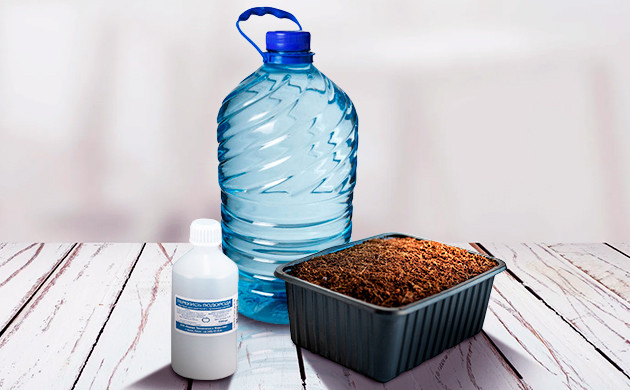 Добавление свежего кокосового субстрата в повторно используемую почвенную смесь Добавление свежей кокосовой койры в повторно используемую почвенную смесь