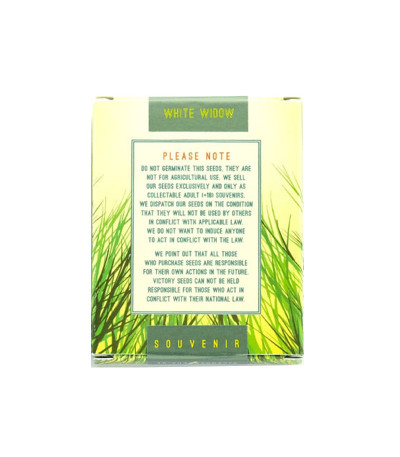 Семена сорта White Widow fem (Victory Seeds)