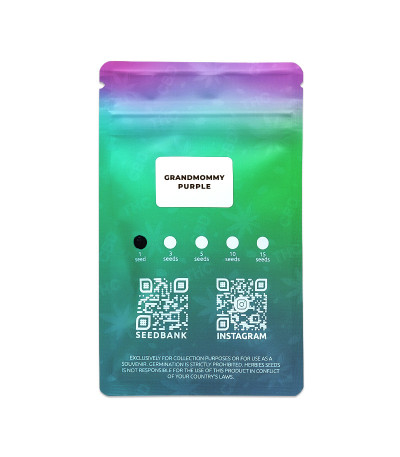Семена сорта Grandmommy Purple fem (Herbies Seeds)