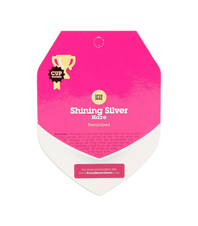 Семена сорта Shining Silver Haze fem (Royal Queen Seeds)