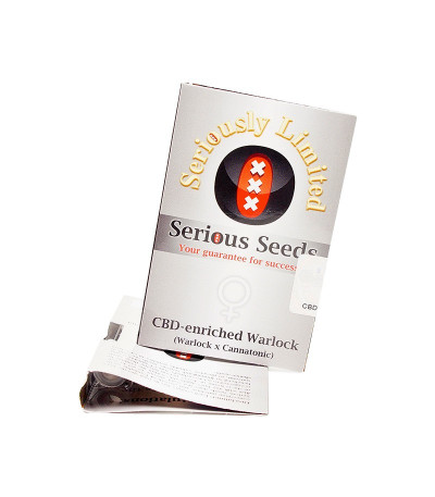 Семена сорта CBD-enriched Warlock fem (Serious Seeds)