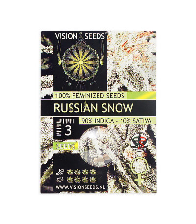 Семена сорта Russian Snow fem (Vision Seeds)
