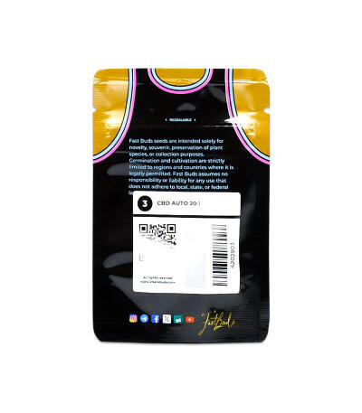Семена сорта CBD Auto 20:1 fem (FastBuds)