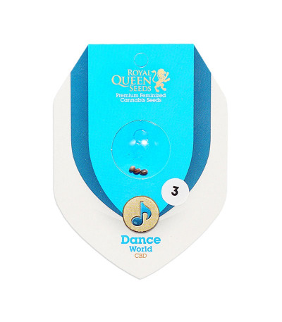 Семена сорта Dance World CBD fem (Royal Queen Seeds)