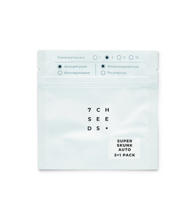 Семена сорта Super Skunk Auto fem (Семяныч)