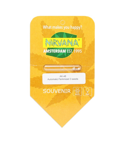 Семена сорта AK-48 Automatic fem (Nirvana Seeds)