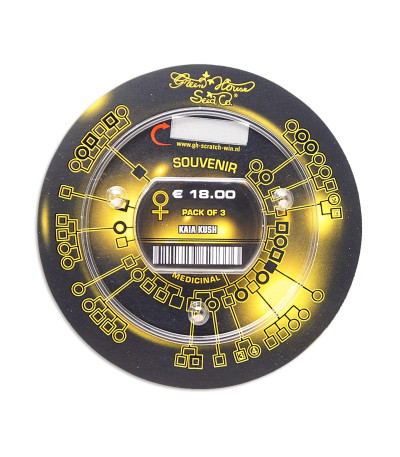 Семена сорта Kaia Kush fem (Green House Seed)