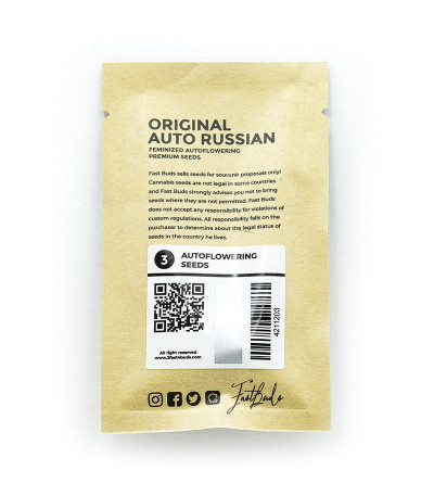 Семена сорта Original Auto Russian fem