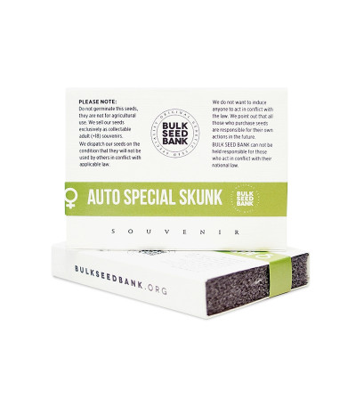 Семена сорта Auto Super Skunk fem (Bulk Seed Bank)