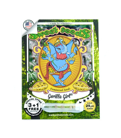 Семена сорта Gorilla Girl fem (Sweet Seeds)