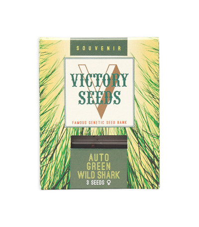 Семена сорта Auto Green Wild Shark fem (Victory Seeds)