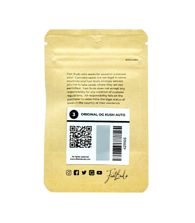 Семена сорта Original Auto OG Kush fem (FastBuds)
