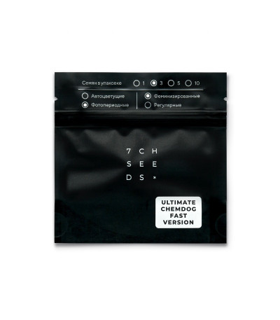 Семена сорта Ultimate Chemdog Fast Version fem (Семяныч)