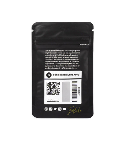 Семена сорта Forbidden Runtz Auto fem (FastBuds)