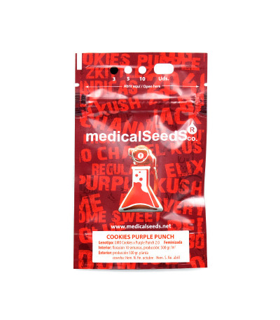 Семена сорта Cookies Purple Punch fem (Medical Seeds)
