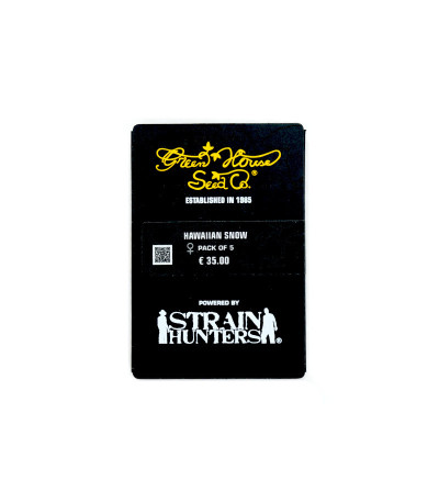 Семена сорта Hawaiian Snow fem (Green House Seeds)